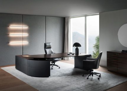 Sienna Desk 4 Mariani luxury Italian executive desk in Dubai UAE