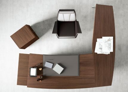 Larus Desk Dellarovere executive Italian office desk in Dubai UAE