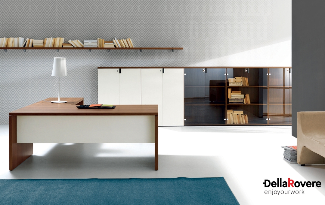 Lithos Desk Dellarovere Italian executive office desk Dubai UAE