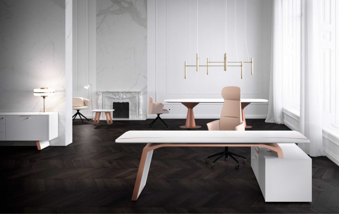 Metar Desk Bralco Italian executive office desk Dubai UAE