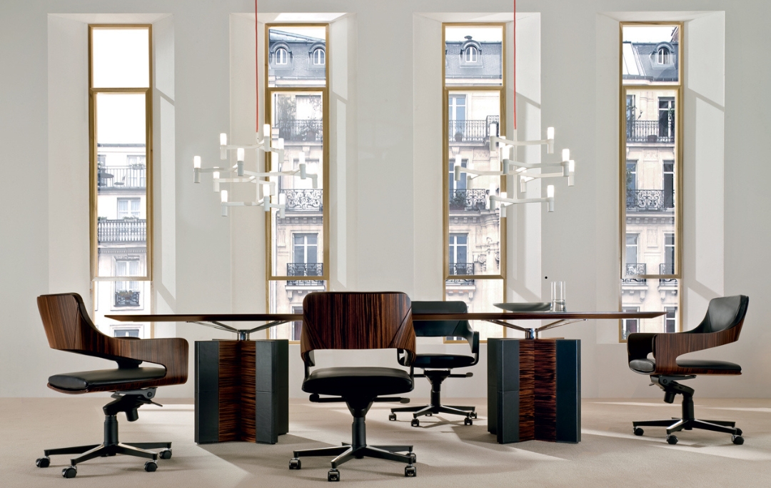De Symetria Desk 4 Mariani luxury executive office desk Dubai UAE