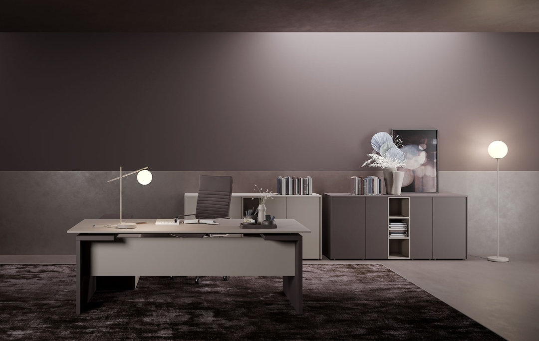 Slim Desk ProfOffice modern minimalist office desk Dubai UAE