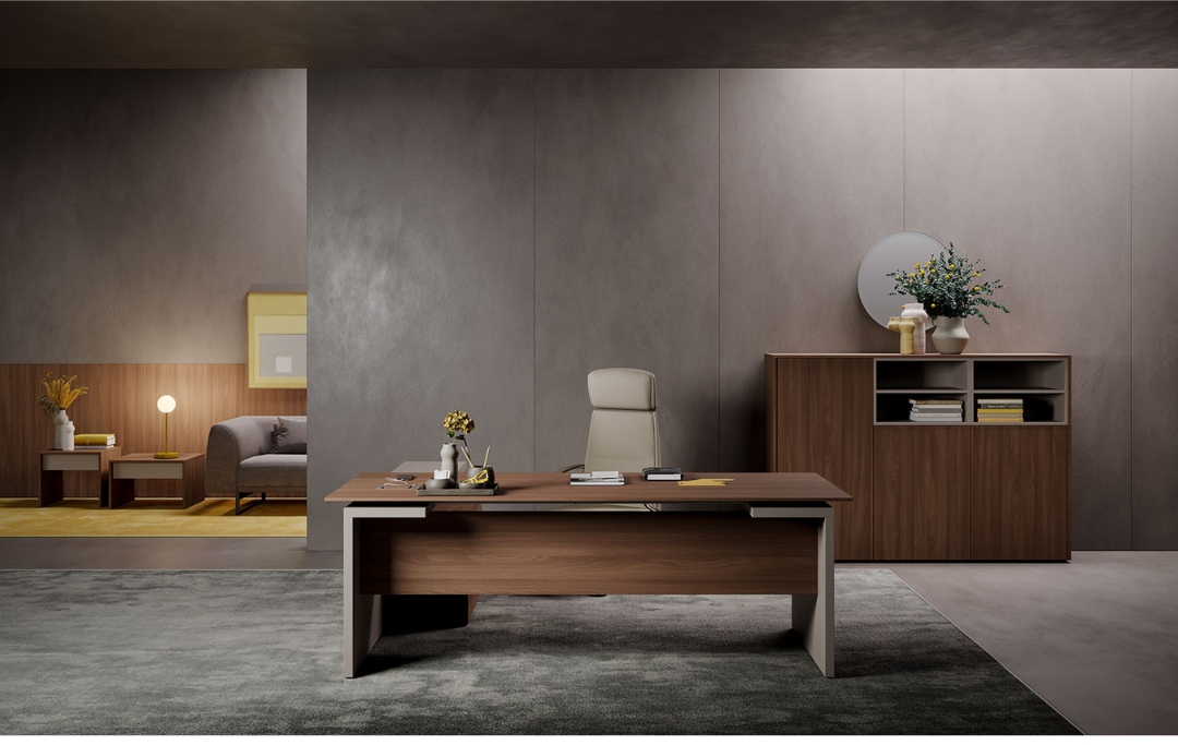 Slim Desk ProfOffice modern minimalist office desk Dubai UAE