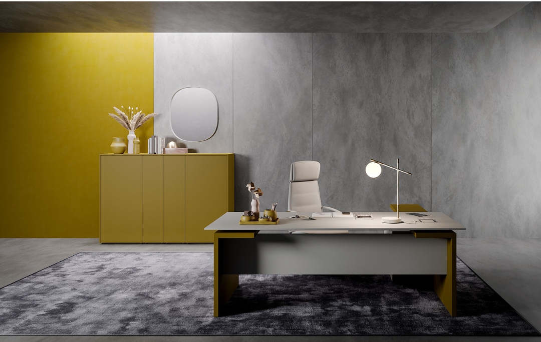 Slim Desk ProfOffice modern minimalist office desk Dubai UAE