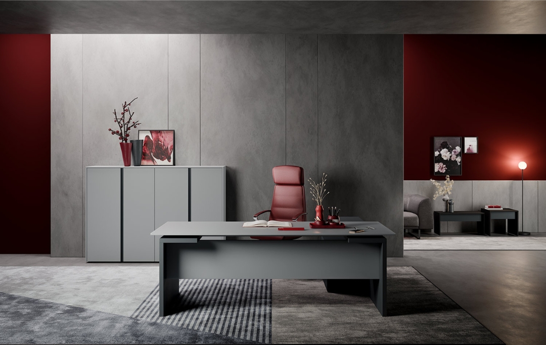 Slim Desk ProfOffice modern minimalist office desk Dubai UAE