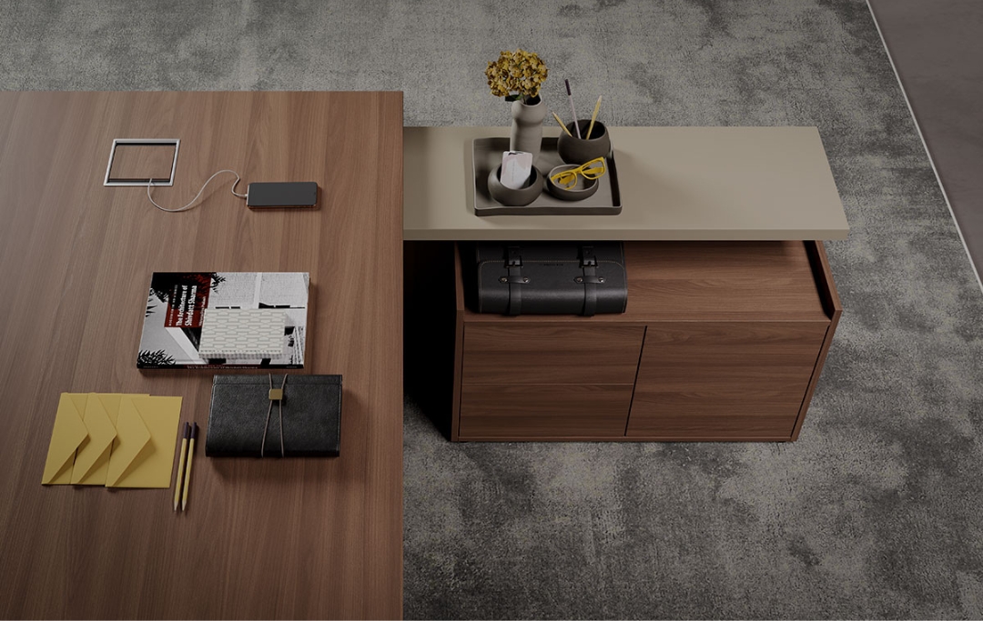 Slim Desk ProfOffice modern minimalist office desk Dubai UAE