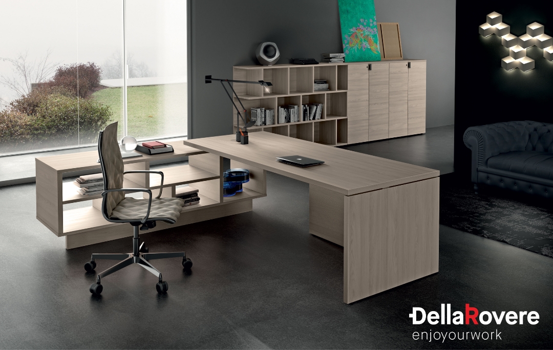 Lithos Desk Dellarovere Italian executive office desk Dubai UAE