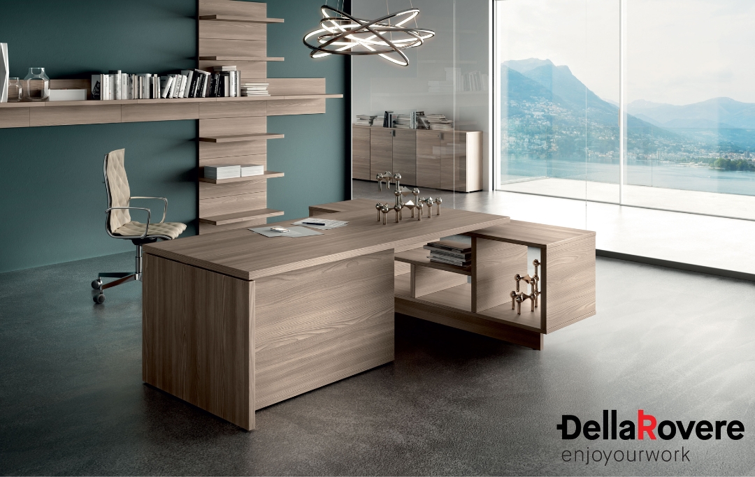 Lithos Desk Dellarovere Italian executive office desk Dubai UAE