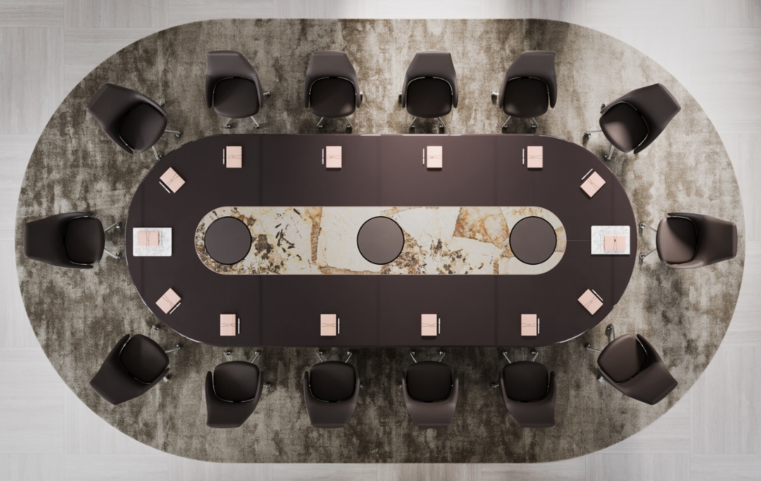Bespoke conference tables ProfOffice Dubai UAE boardroom furniture