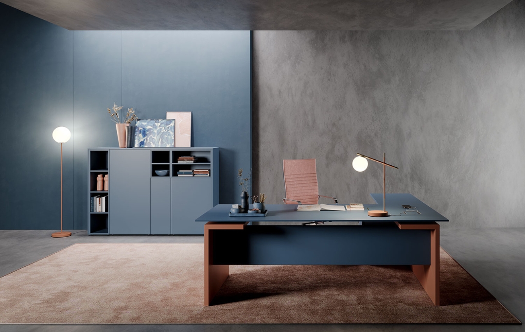 Slim Desk ProfOffice modern minimalist office desk Dubai UAE