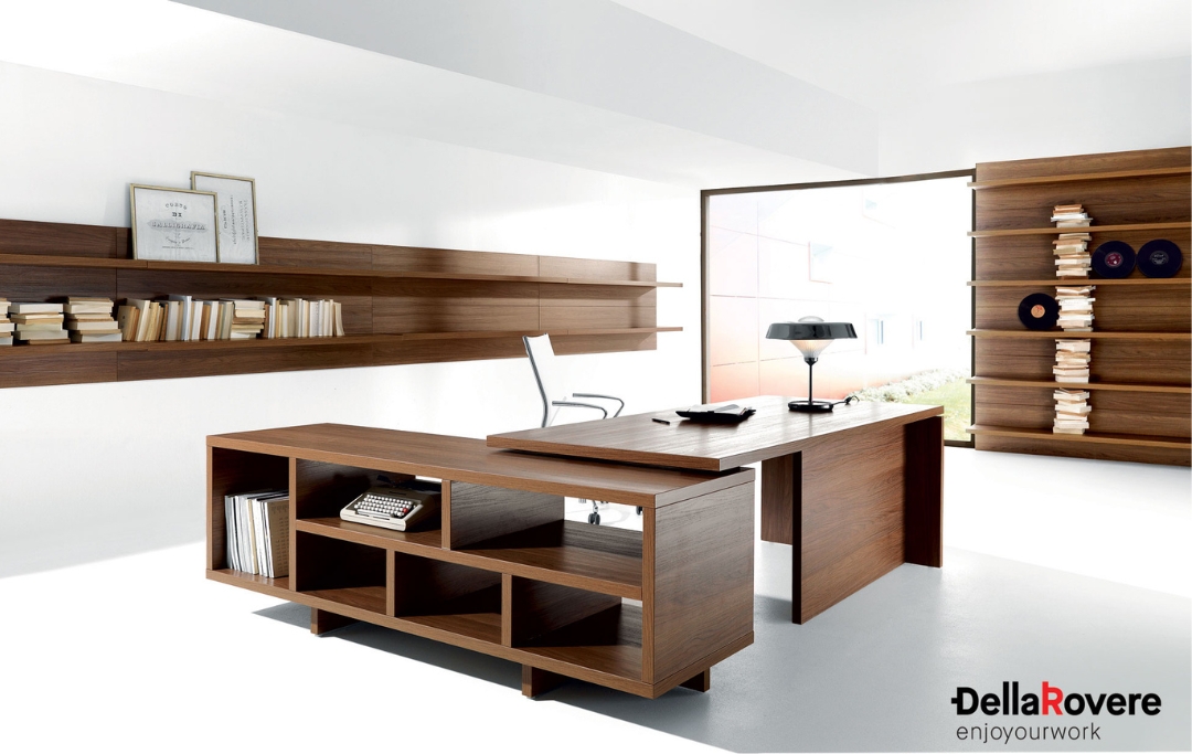 Lithos Desk Dellarovere Italian executive office desk Dubai UAE
