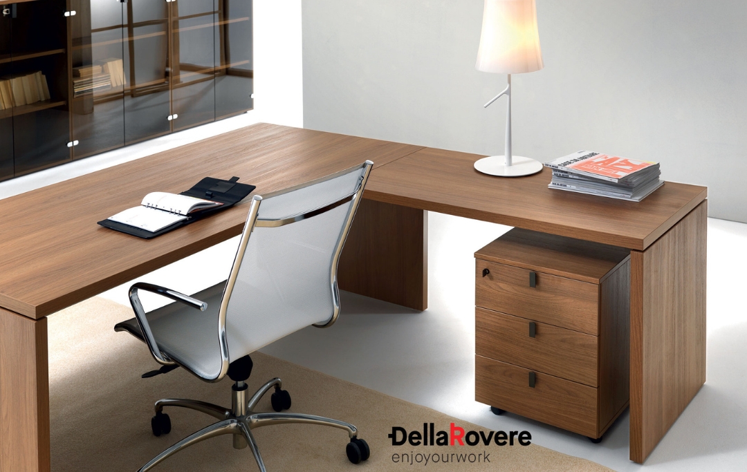 Lithos Desk Dellarovere Italian executive office desk Dubai UAE