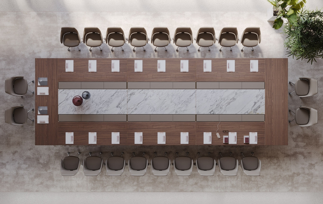 Bespoke conference tables ProfOffice Dubai UAE boardroom furniture