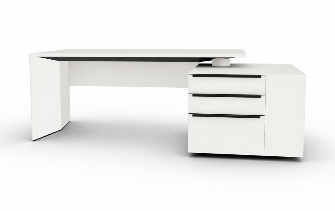 C.E.O. Cube Desk Poltrona Frau luxury Italian CEO desk Dubai UAE