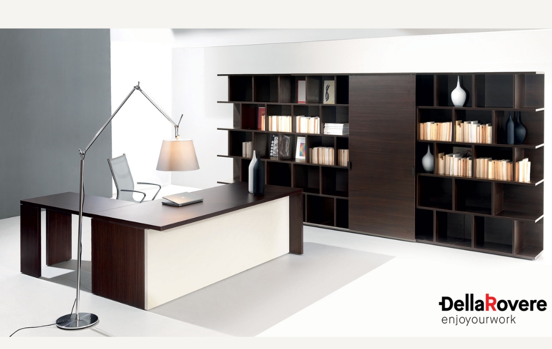 Lithos Desk Dellarovere Italian executive office desk Dubai UAE