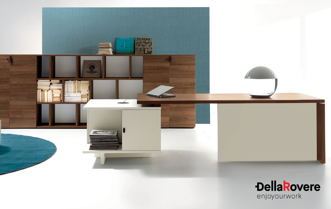 Lithos Desk Dellarovere Italian executive office desk Dubai UAE