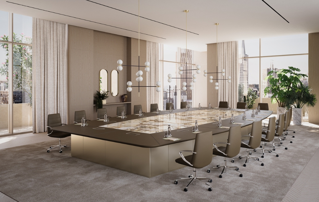 Bespoke conference tables ProfOffice Dubai UAE boardroom furniture
