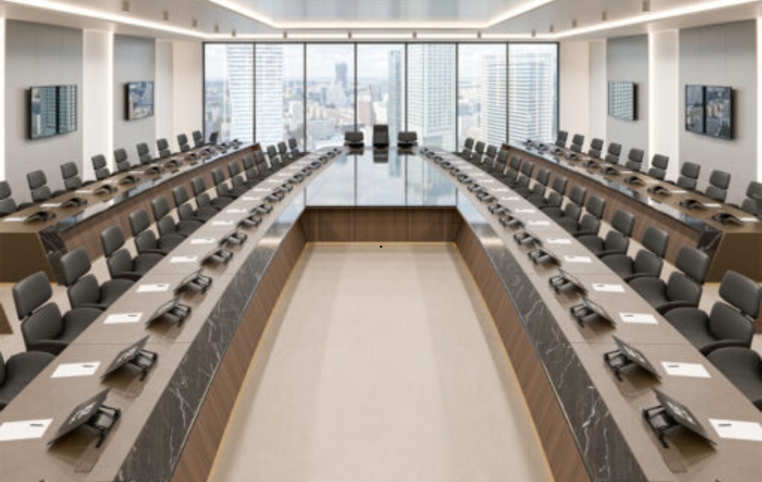 D1 KZ Bespoke luxury executive office desk Dubai UAE
