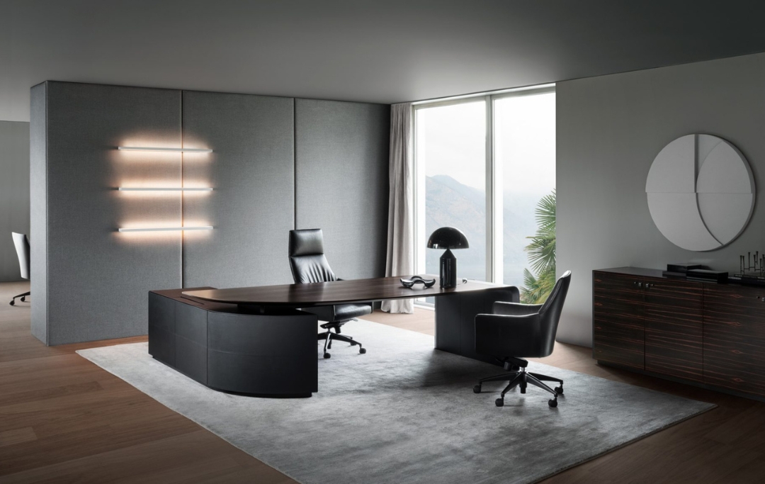 Sienna Desk 4 Mariani luxury Italian executive desk in Dubai UAE