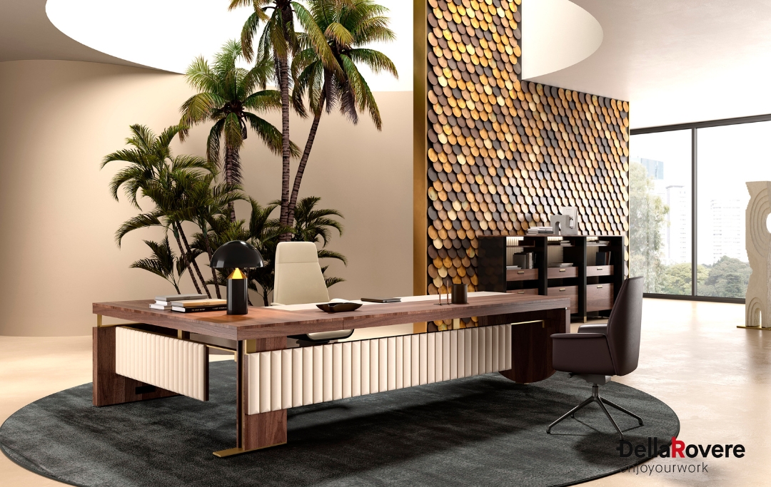 Narsico Desk Rovereschi luxury Italian executive desk Dubai UAE