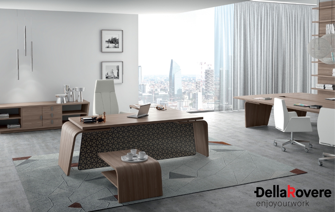 Larus Desk Dellarovere executive Italian office desk in Dubai UAE