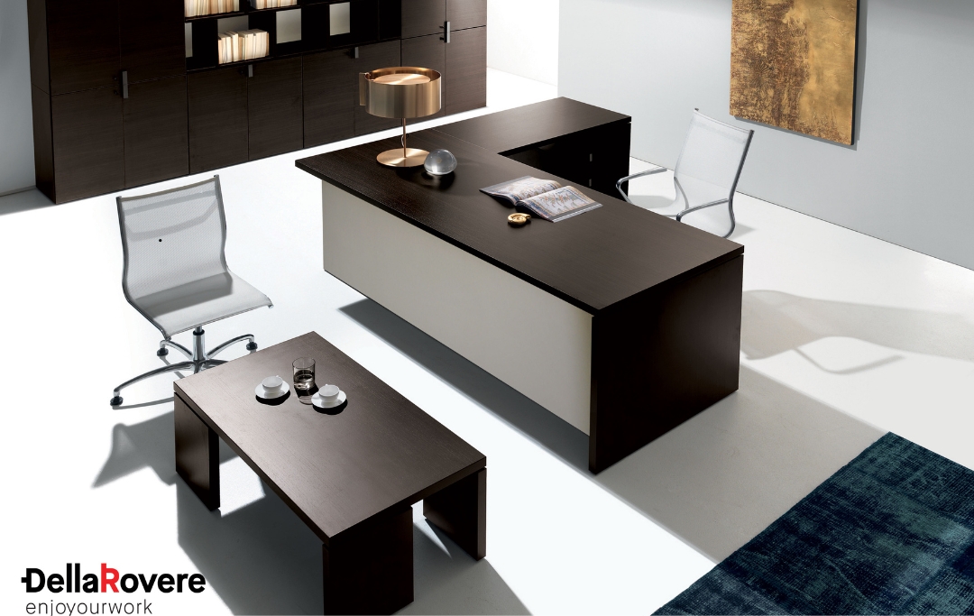 Lithos Desk Dellarovere Italian executive office desk Dubai UAE