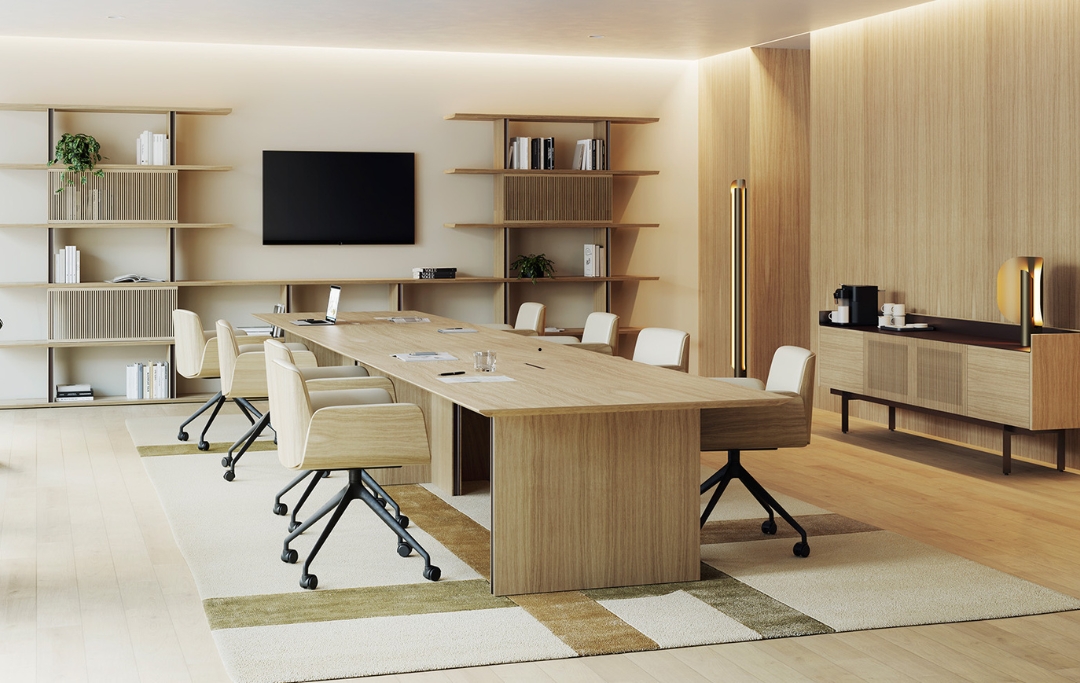 Stockholm Desk Punt Mobles Scandinavian office desk Dubai UAE