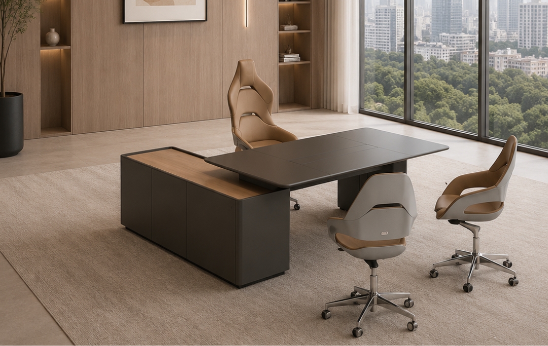 Trust Desk Poltrona Frau luxury Italian executive desk Dubai UAE