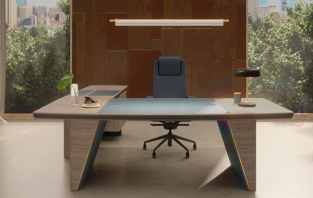 iSixty Desk Codutti luxury Italian executive desk in Dubai UAE