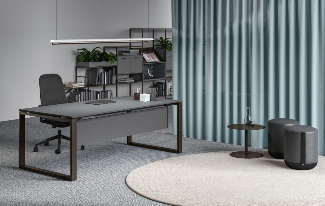 Loopy Desk Bralco Italian executive office desk Dubai UAE