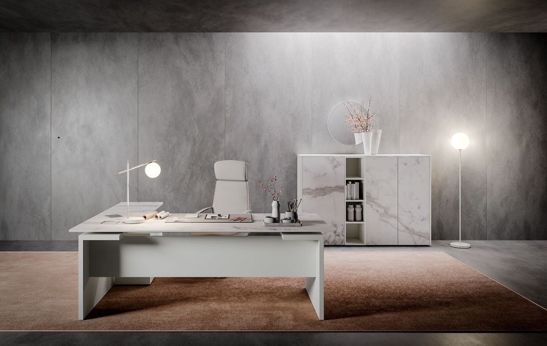 Slim Desk ProfOffice modern minimalist office desk Dubai UAE